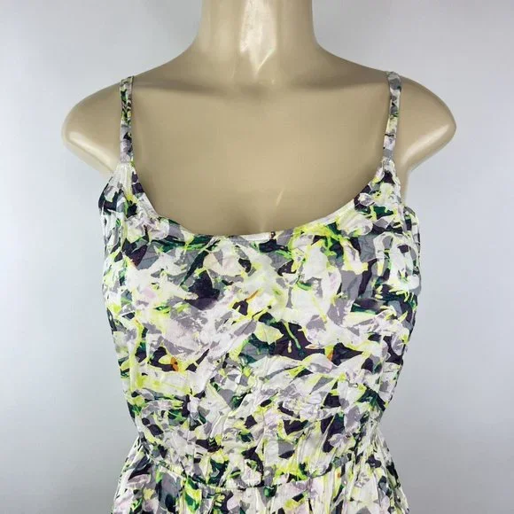 CAbi Margherita Dress Size XS Floral Midi Sundress Pockets Adjustable Strap 5048 - Picture 4 of 11